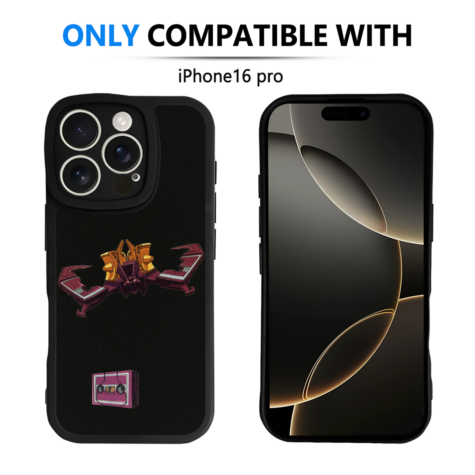 （画像用）  【iPhone 16シリーズ対応】シリコンスマホケース（レザー調） 材質：シリコン